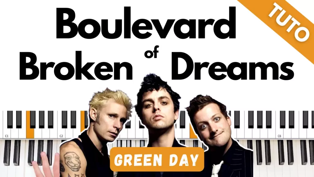 Miniature tuto Boulevard of Broken dreams green day